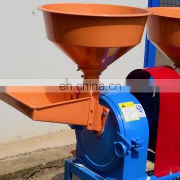 Combined Paddy Pounder Rice Scourer Mill Machine