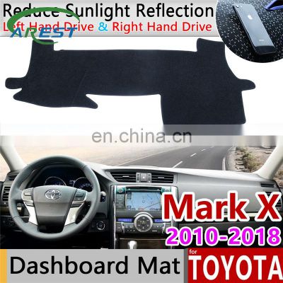 for Toyota Mark X X130 130 2010~2018 Anti-Slip Mat Dashboard Dash Cover Pad Sunshade Dashmat Protect Accessories 2013 2016 2017