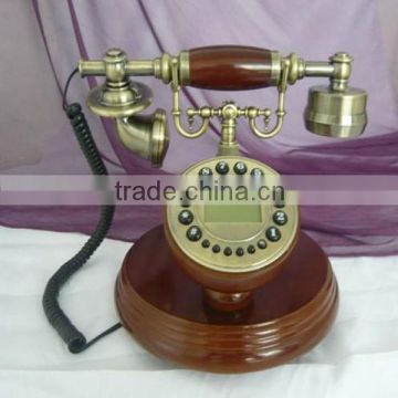 corded desktop telephone with caller id