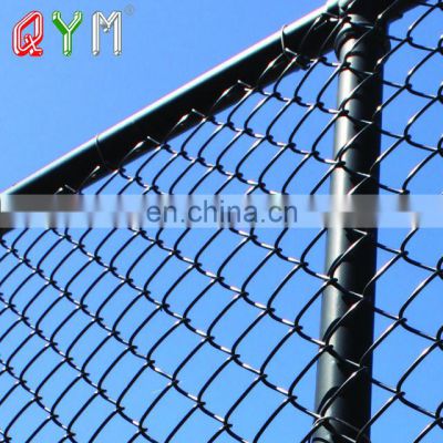 PVC Coated Stainless Steel Stadium Wire Mesh Chain Link Fence