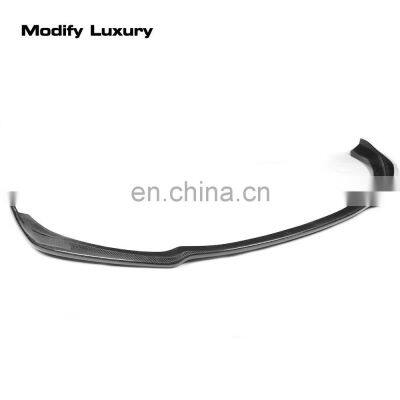 ML Style Carbon Fiber Car Front Bumper Lip Spoiler for Audi A7 Sportback S7