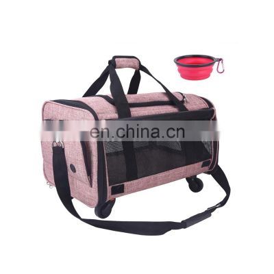 Wholesale cute luxury fashion comfortable cute customized carrier pet for cats and dogs
