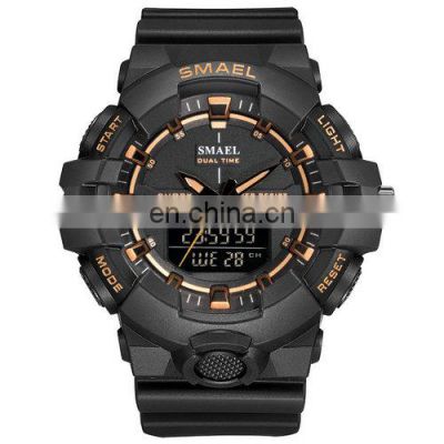 SMAEL 1642B 50 meters waterproof unisex LED quartz sport wrist watches