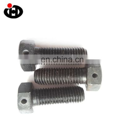 Jinghong Customized Hex bolt with split pin hole on shank
