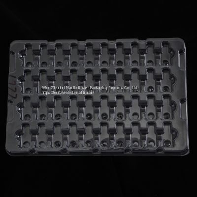 transparent PET vacuum forming blister  protective packaging inner trays