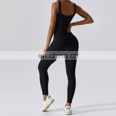 Athletic Jumpsuit Ladies Gym Fitness Sports Bodysuit Workout Yoga Clothes Suit Activewear Women Active Wear Yoga Jumpsuit