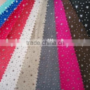 suede fabric for shoes and bags with economical price