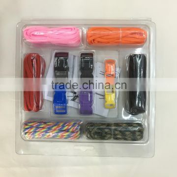 New Products Survival Bracelet nylon rope bracelet to make braided paracord bracelet for emergency