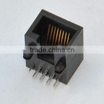 Side Entry RJ45 unshield Network Connector