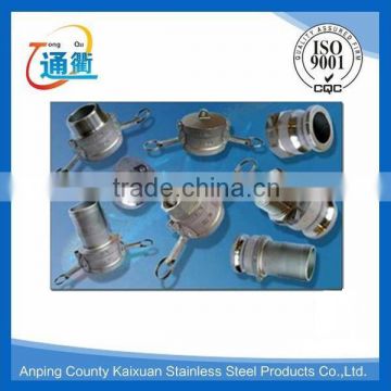 made in china stainless steel camlock coupling hose pipe fittings