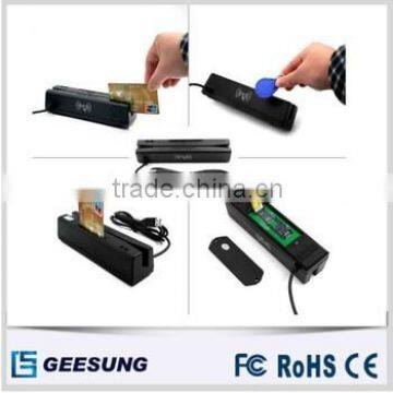 PSAM Magnetic Card Reader With EMV IC/RFID Reader Writer