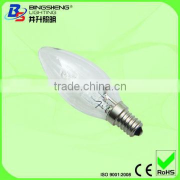 C35 eco halogen bulbs 230V 42W E27/B22/E14 CE ROHS ERP
