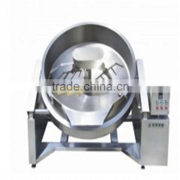 gas heating tilting jacketed stainless steel jacketed kettle machine