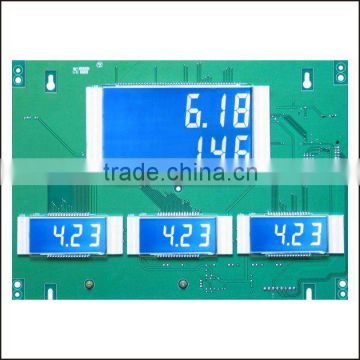 LCD display board for multi fuel dispenser