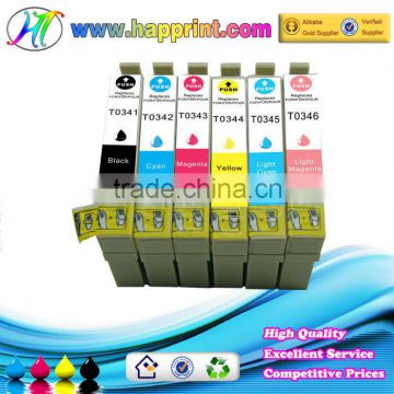 New! Compatible ink cartridge for Epson T0341 T0342 T0343 T0344 T0345 T0346 T0347 T0348