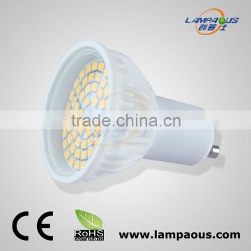 best price led soft indoor ceiling downlight ceramic gu10 led spotlight bulb lamp smd led gu10 5w dimmable