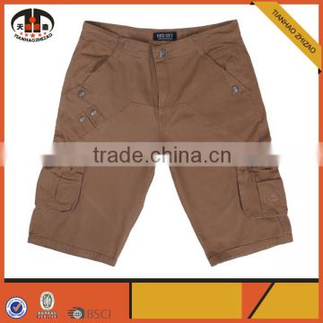 Wholesale Custom Design 6 Pocket Cotton Cargo Shorts Men Half Pants