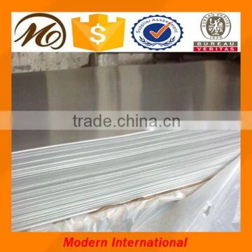 Austenitic stainless steel plate