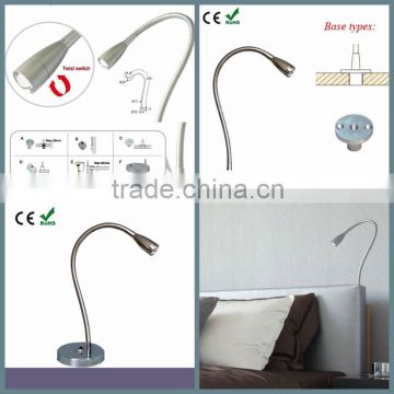 fashionable 1W Twist Switch led table lamp