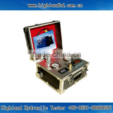 High accurate good working condition portable hydraulic tester with best configuration