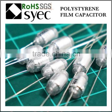 Factory Brand Axial Lead 33pF 50V Polystyrene Film Capacitor