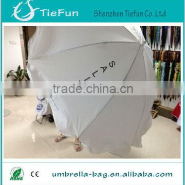 steel frame nylon easy practical economic outdoor solar beach umbrella