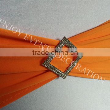 YHA#14 sash band rhinestone buckles - polyester banquet wedding wholesale table cloth cover chair cover sash band