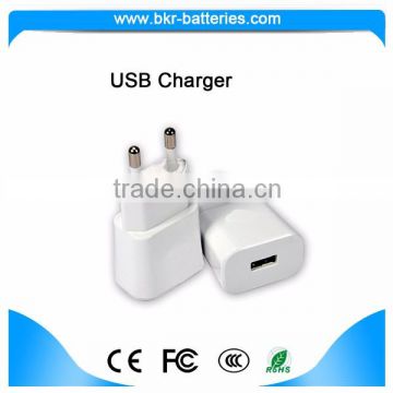 Fixed EU UK plug wireless charger wall 5V 2.1A usb charger