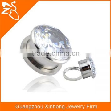 TP01049 stainless steel zircon body piercing jewellery