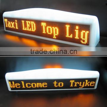 Wireless Taxi Top sign LED display Taxi top LED billboard Taxi advertising LED display