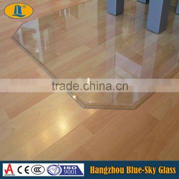 Supply different Glass hearth plate ESG 10mm