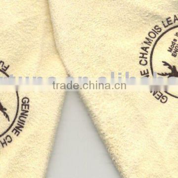 chamois leather with printing