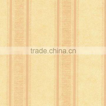 Cream Stripy wallpaper Home natural texture interior wallpaper in beige stipy manufacture in foshan Guangzhou