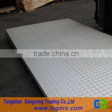 hebei ribbed low carbon steel sheet and plate size from tangshan