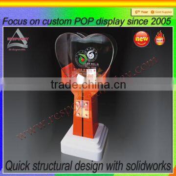 custom OEM ODM display stand for wood and acrylic