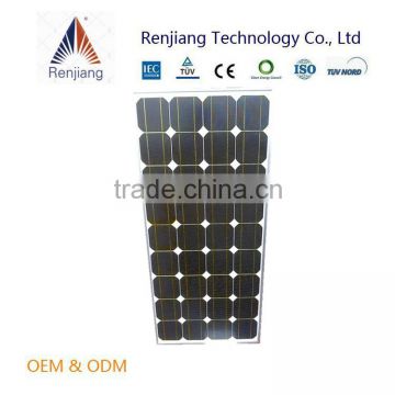 High efficiency Small Mono Solar Panel 40W With Frame