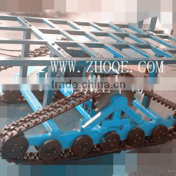 rubber track chassis for transport cargons