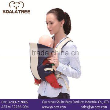 2016 Best Sell Seasons Baby Products Mother Care Baby Carrier Sling meet EN13209/EN71-3 Cotton Baby Carrier