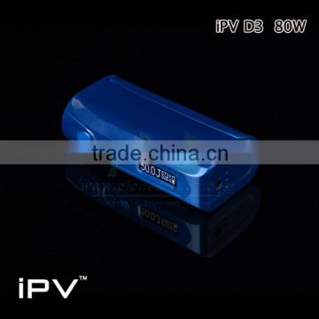 iPv d3 TC , vape iPv D3 mod,original Pioneer4you iPv D3 mod 80w iPv d3 TC mod USA popular e cigarette vapor box mod