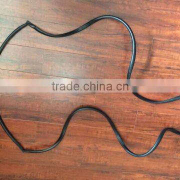 Ihitachi EX-6 excavator front upper windshield seal rubber