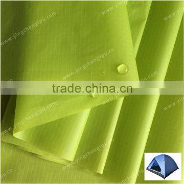 Silicone PU Coated 20D Nylon Ripstop Fabric for Lightweight Tent
