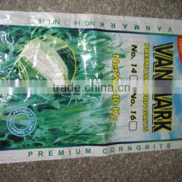 2014 New Virgin PP Wheat Flour Woven Packaging Bags