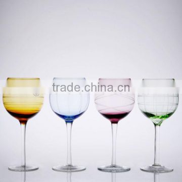2016 Design special design red wine glass cups/water glass/champagne glass