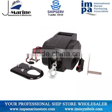 Portable Small Electric Marine Winch 2000LBS