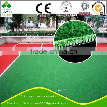 Durable synthetic grass for basketball &tennis&badminton flooring