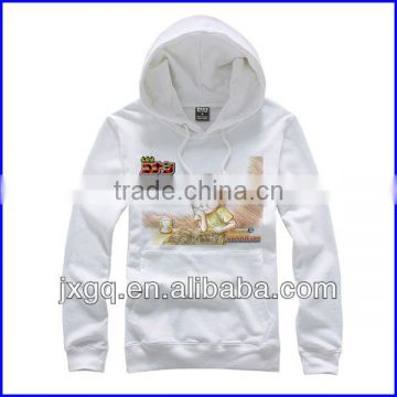 2013 fashion cartoon printed white thin animal print hoodies hoodies for man hoodies sweatshirt