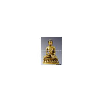 Antique Bronze Gold Collectibles  buddha