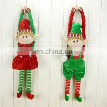 Stuffed Soft Kids Toy Plush Couple Christmas Elf Doll 2018 New Gift Christmas Decorating
