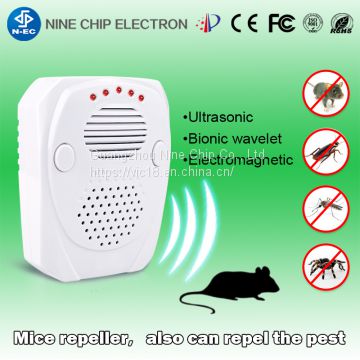 Family mice rat control electronic ultrasonic pest mosquito repeller with light