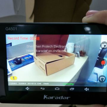 Android Bt Gps Wifi 1080P Dash Cam Karadar G-4501 Car Gps Navigator